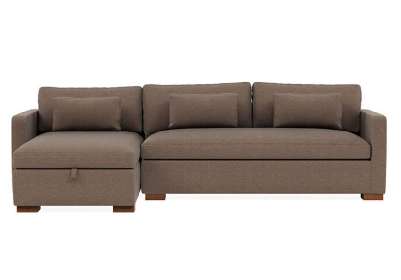 Charly Left Chaise Storage Sectional