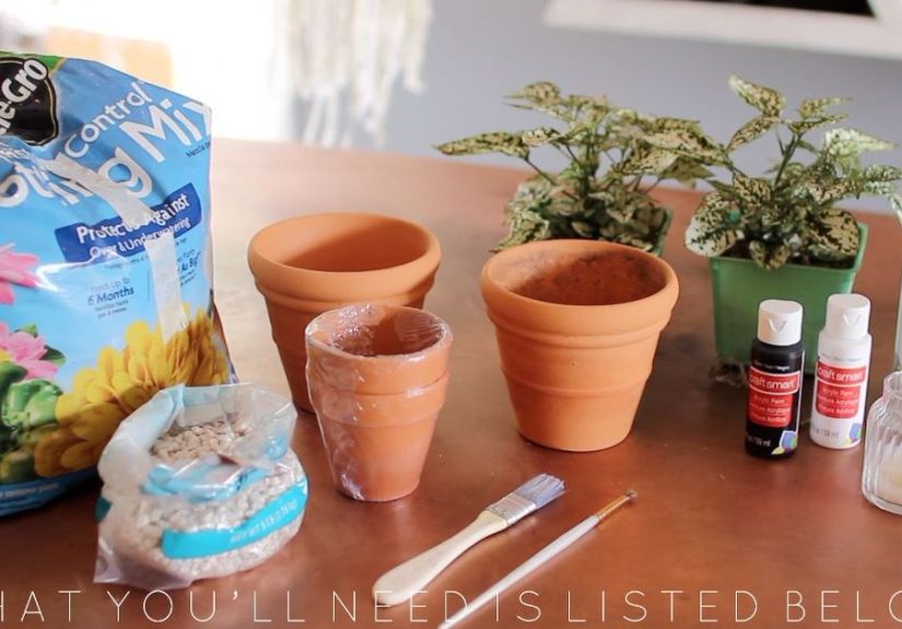 Easily Upgrade Your Dollar Store Pots!