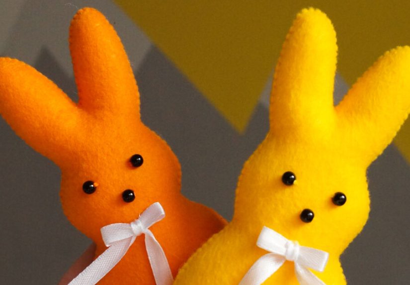 Easter Is Coming, And I’m Getting Ready For It – I Made These Cute Felt Bunnies