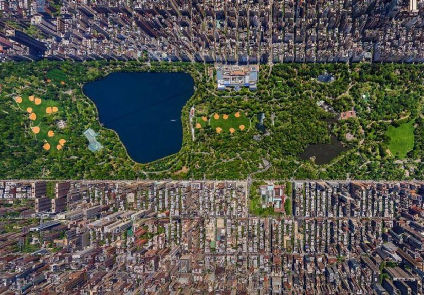 Famous Places and Landmarks Seen From a New Perspective