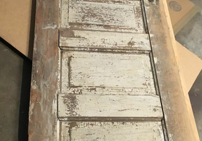 How to Turn a Door Becomes a Farmhouse Headboard DIY