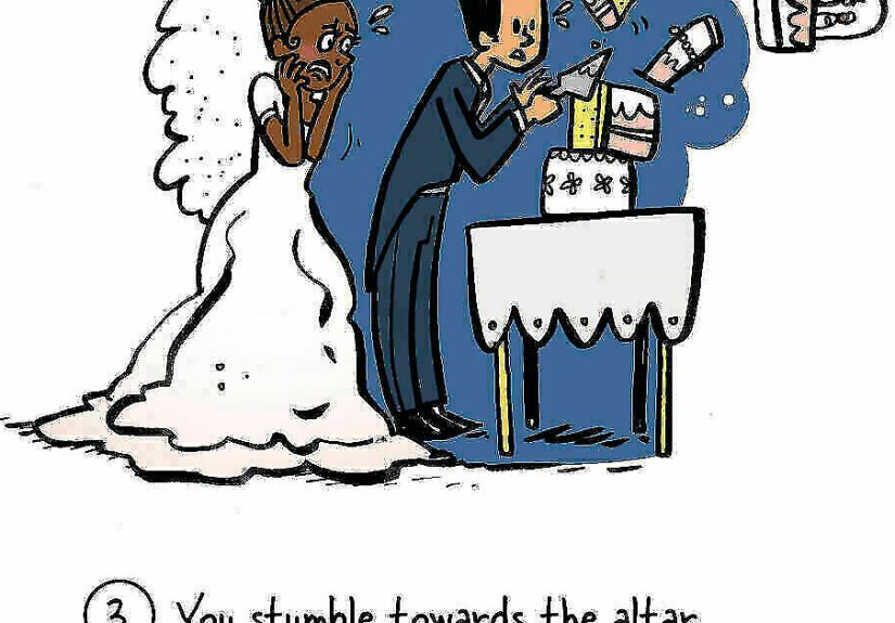 I Made Cartoons About Typical Situations At The Wedding That Every Bride Experiences