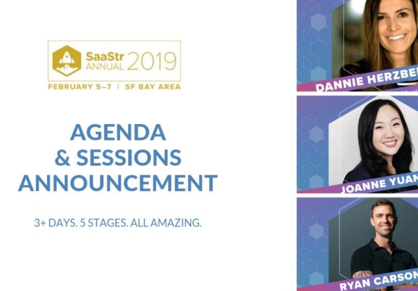 SaaStr Annual 2019 Will Rock! Check Out the Agenda and Sessions