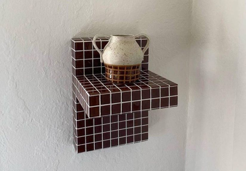 Tiled Tables and Shelves: Willow in Downtown LA Makes Tiled Furniture