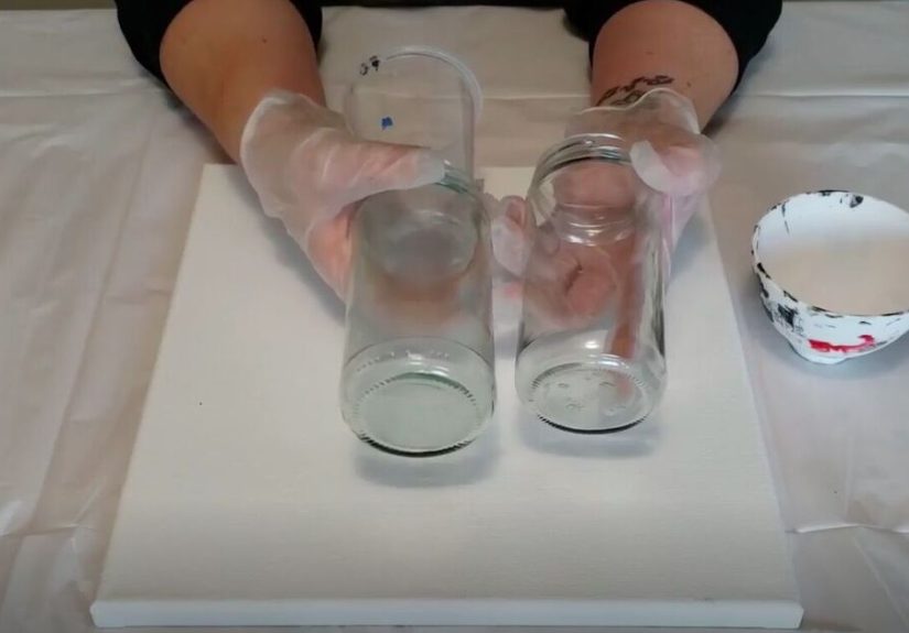 Upcycle Old Jars with This Acrylic Pour Candle Project