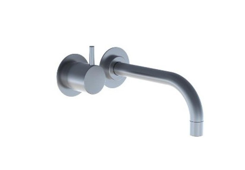 Wall-Mounted One-Handle Faucet