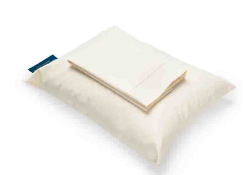 Wool Travel Pillow And Pillowcase