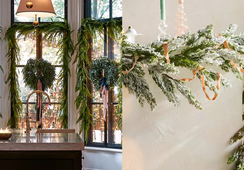 15 Best Faux Garlands for a Mess-Free Christmas Season