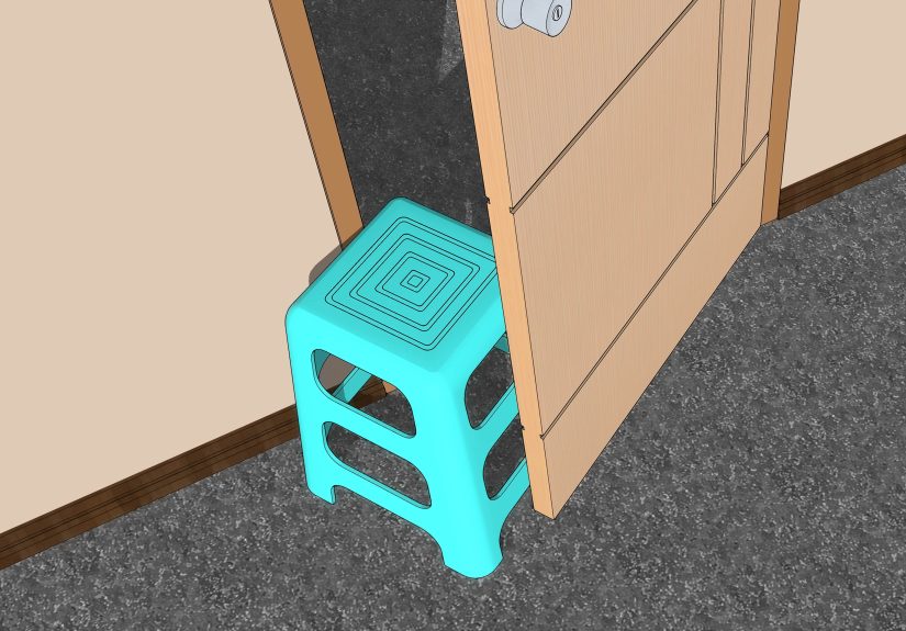 3 Ways to Hold a Door Open with a Coin