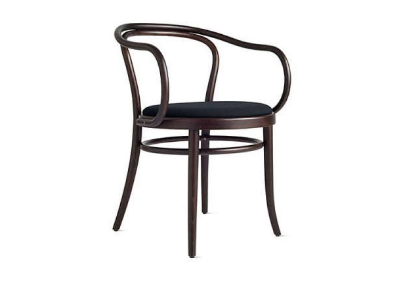 Era Armchair with Upholstered Seat