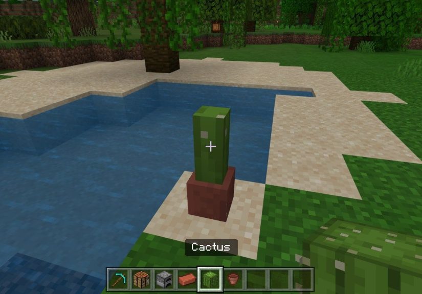 How to Make a Flower Pot in Minecraft