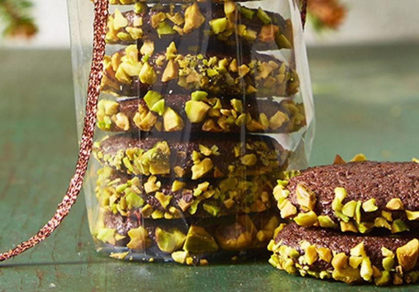 How To Make Slice and Bake Chocolate and Pistachio Cookies - Best Slice and Bake Chocolate and Pistachio Cookies Recipe