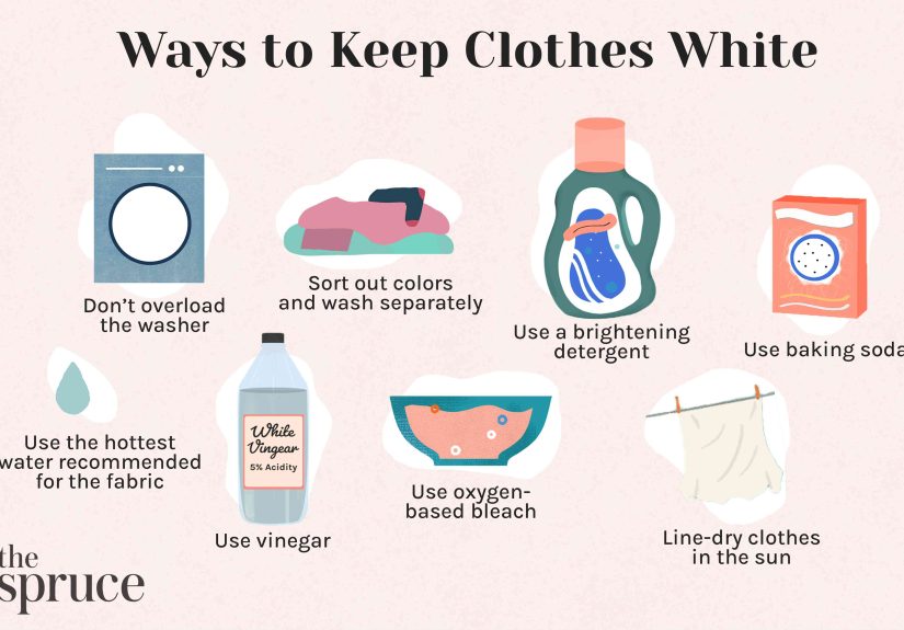 How to Wash and Care for White Clothes