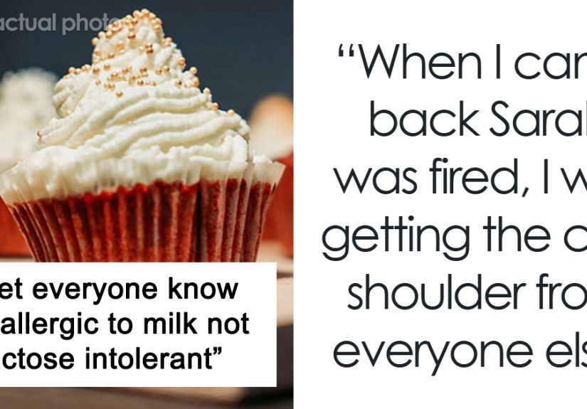 Jealous Coworker Gives Intern A “Dairy-Free” Cupcake, He Ends Up In The ER