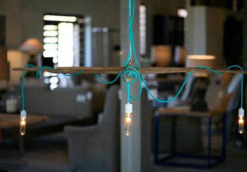 Lighting: Sticks Chandeliers by Jeff Jones Design