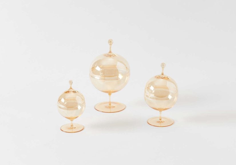 Lobmeyr Gold Candy Dish