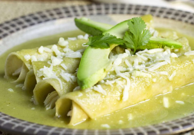 Red or Green Enchilada Sauce for a Mild or Spicy Flavor