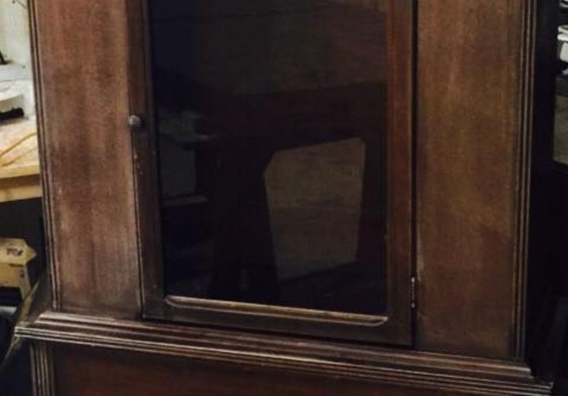 Repurposed China Cabinet to Fab Wine Bar