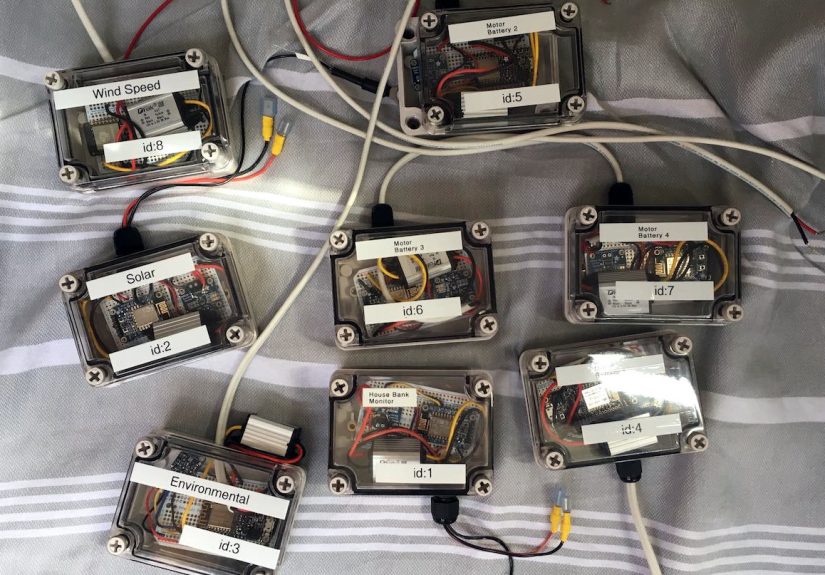 Sailboat Throws Motor Overboard, Adds Sensor Array