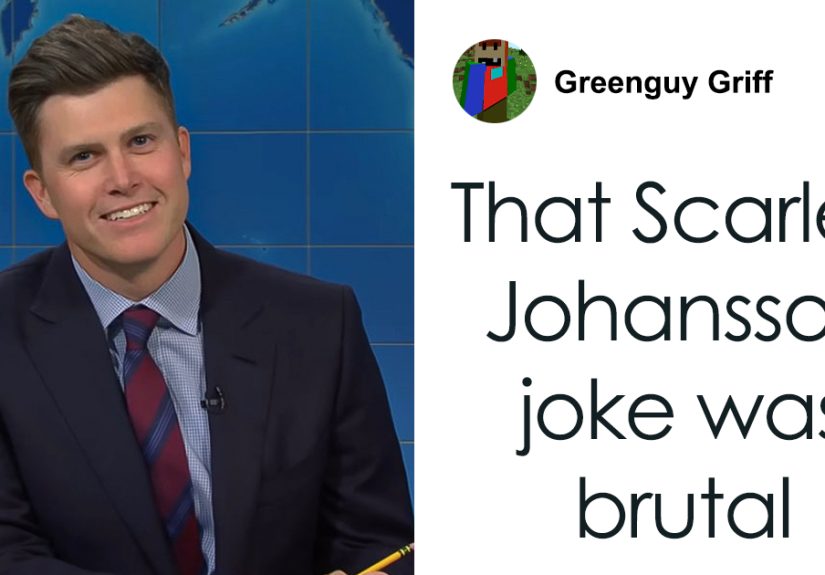 Scarlett Johansson “Blacked Out” Over Colin Jost’s Forced SNL Joke About Her Body