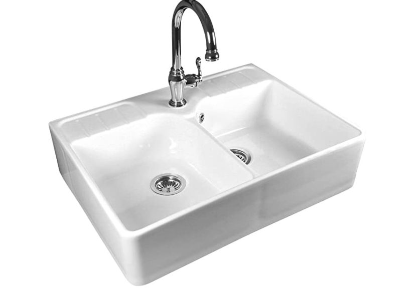 Sink 2 Bins Timbre D'Office “Vendanges” Range White