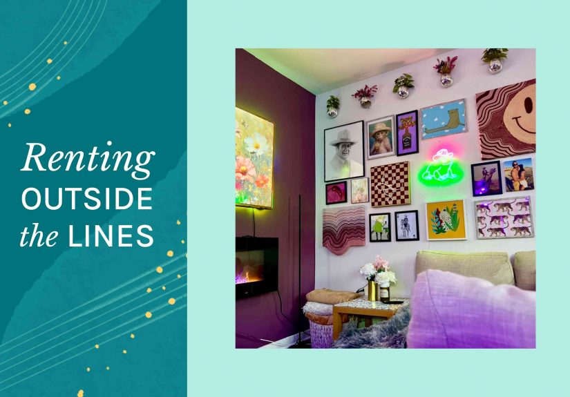Why This Long-Term Renter Always Splurges on Wallpaper
