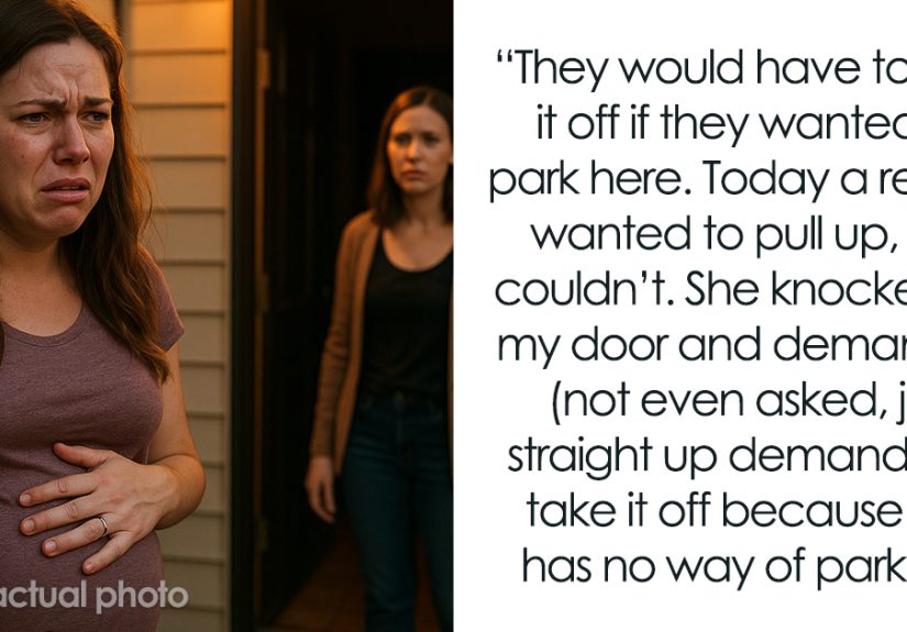 18YO Leaves Pregnant Stranger In Tears After Saying She’ll Call Cops On Her For Parking In Driveway