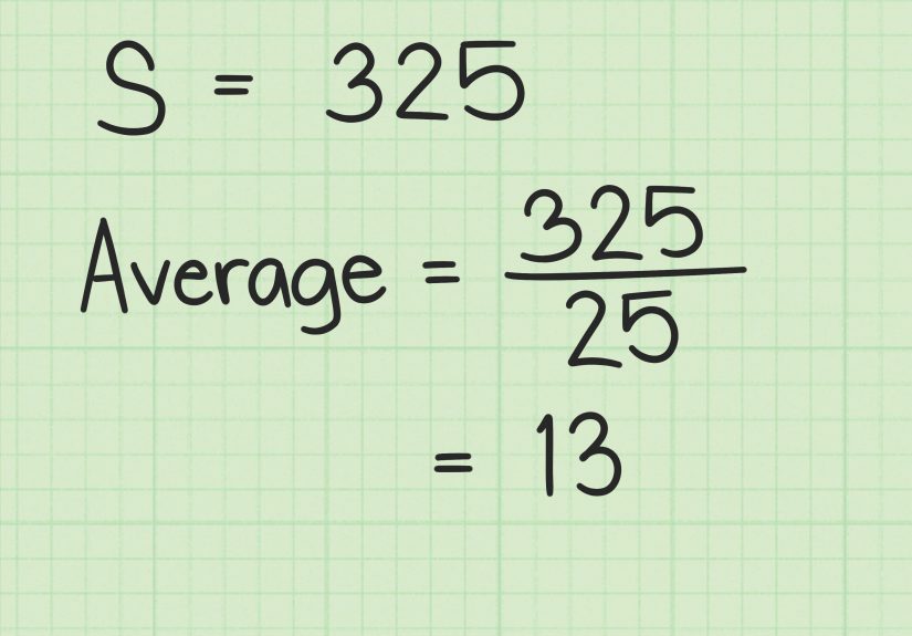3 Ways to Calculate Average or Mean of Consecutive Numbers
