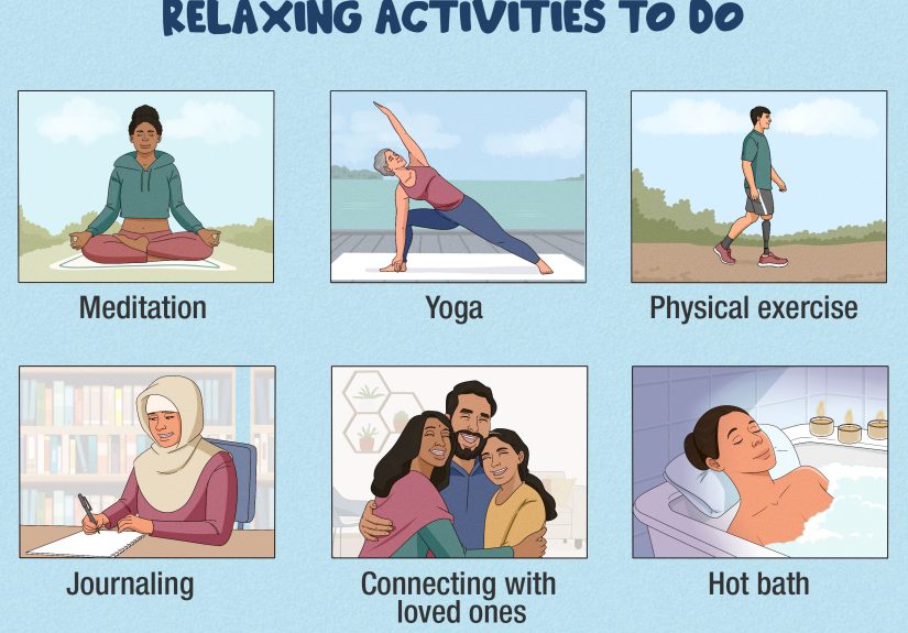 40+ Relaxing Activities to Ease Stress & Promote Well-Being