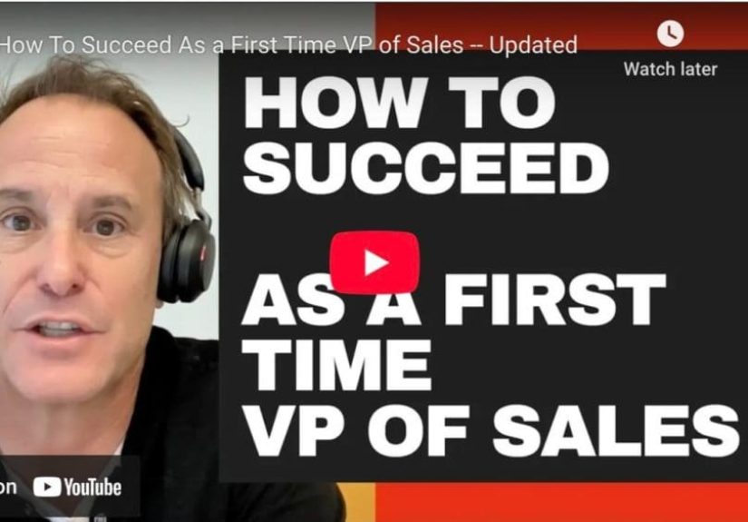 Dear SaaStr: How Can I Become a Better VP of Sales?