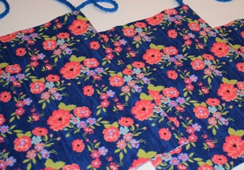 DIY No-Sew Fabric Storage Bags