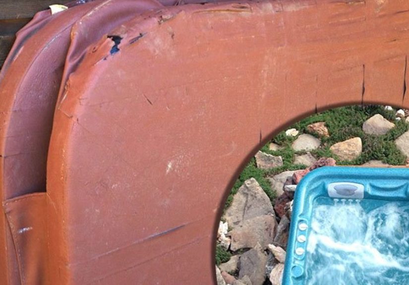 DIY Rollable Cedar Hot Tub Spa Cover