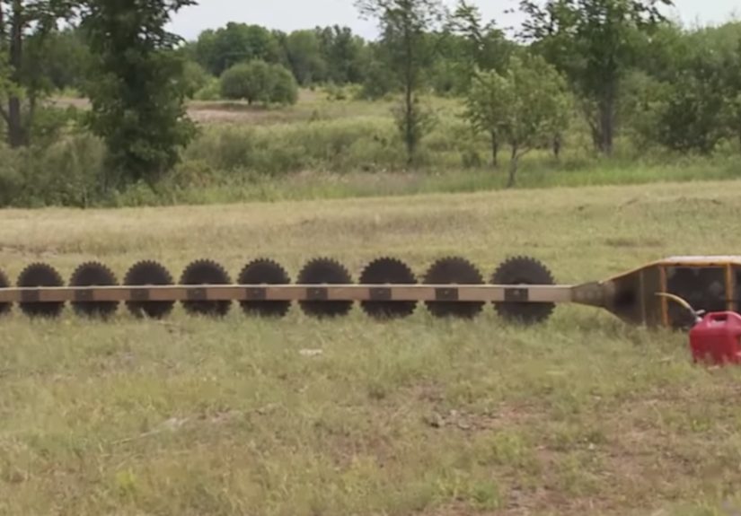 Helicopter Chain Saw