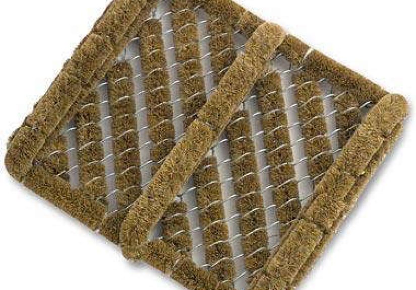 Herringbone Coir Boot and Shoe Scraper