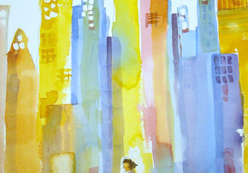 How to Paint a Simple City Scene: 10 Steps