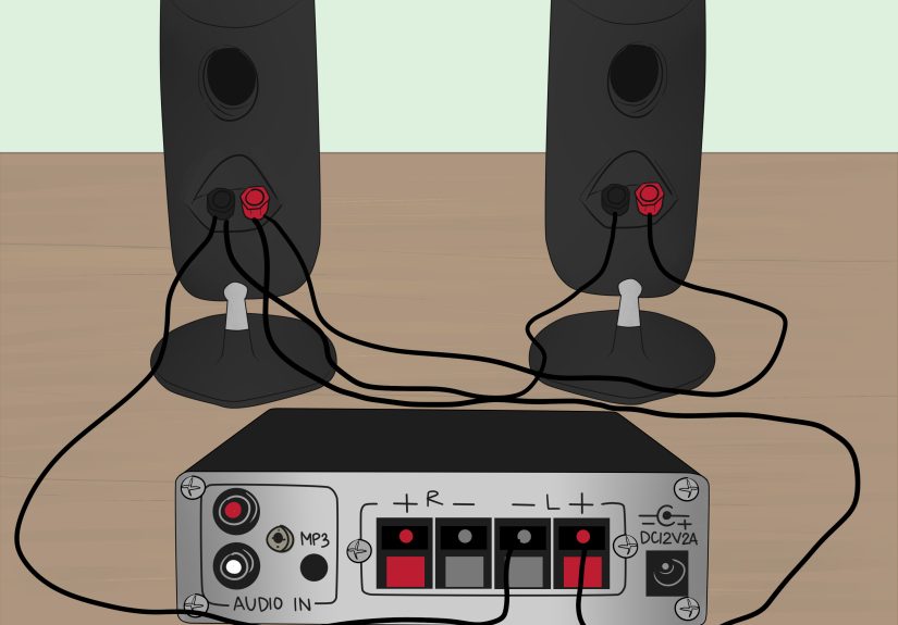 How to Power Two Speakers with a One Channel Amp: 9 Steps