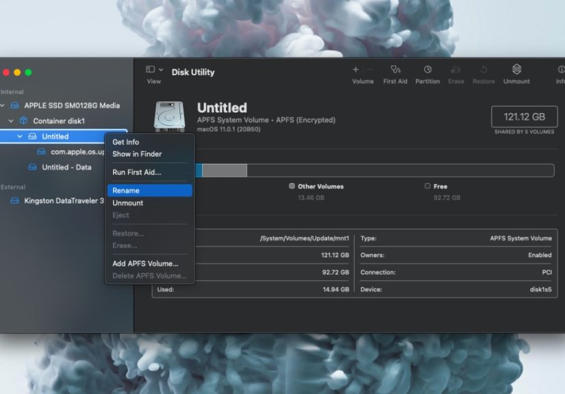 How to Rename a Disk on macOS