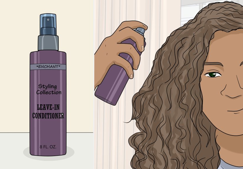 How to Sleep with Wet Curly Hair
