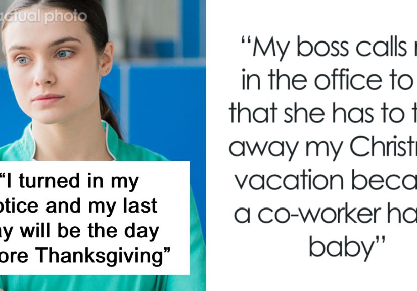 “I Am The Villain”: Woman Quits After Manager Cancels Her Leave And Gives New Mom Time Off Instead