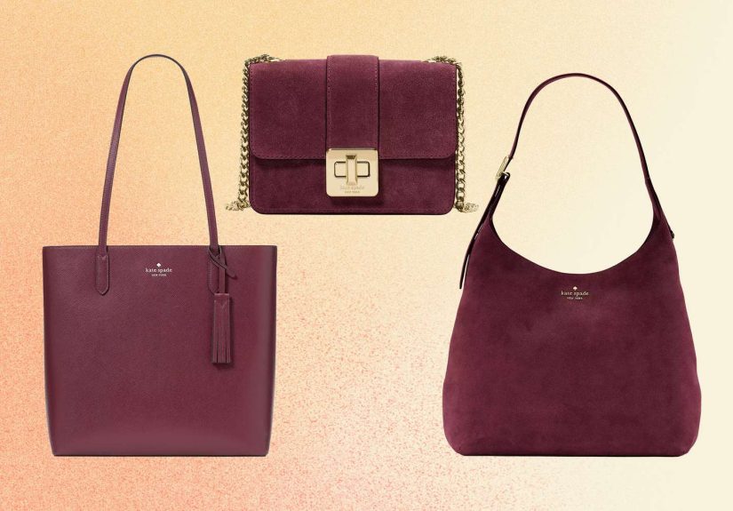 Kate Spade Outlet Burgundy Bags Are Up to 78% Off