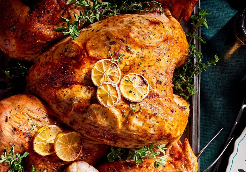 Mediterranean Spatchcock Turkey Serves up Crispy Skin and Juicy Meat