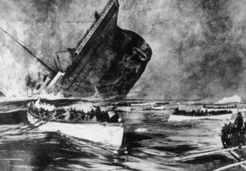 The Last Moments of the "Titanic"