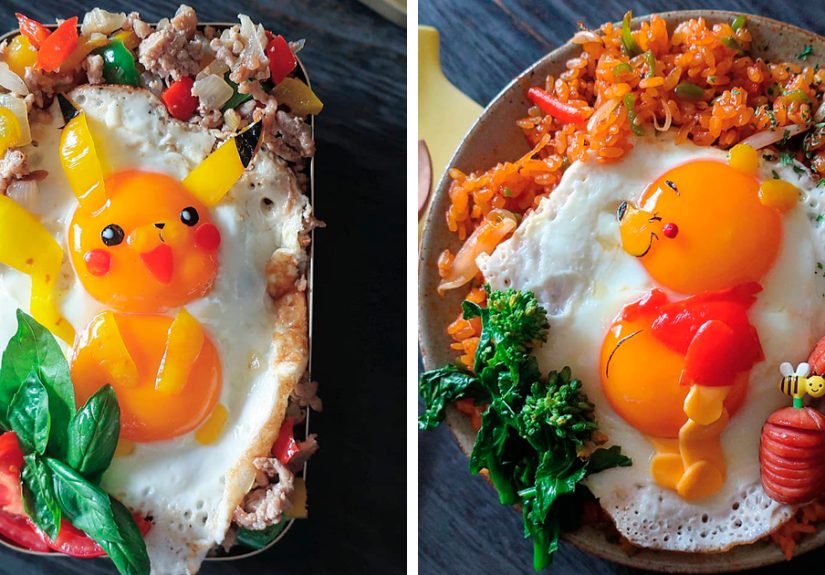 This Mom Of Three From Japan Has Eggstraordinary Skills To Make Cute Fried Egg Meals