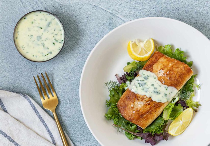 Traditional English Parsley Sauce