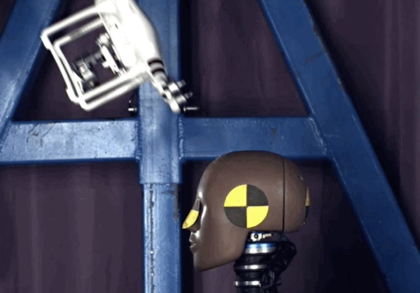 What Happens When a Drone Crashes Into Your Face?