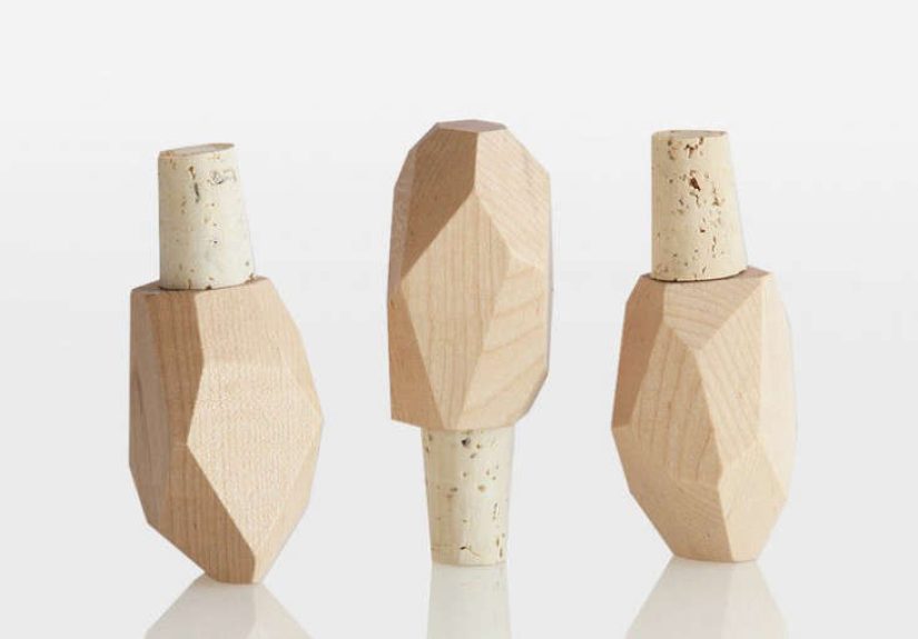 Wooden Bottle Rock Maple