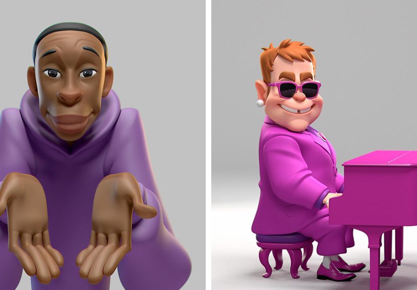 35 Pop-Culture Characters And Celebrities Recreated Into 3D Caricatures By This Brazilian Artist