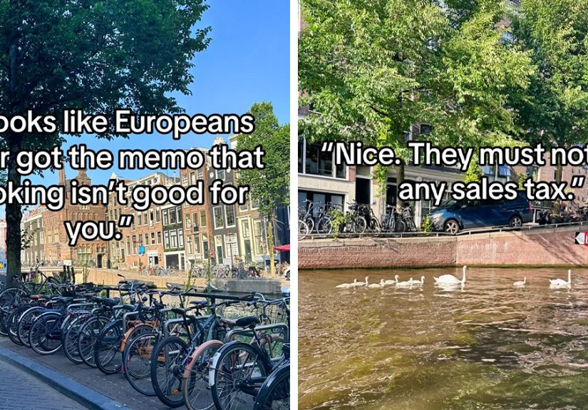 American Tourist Shares 22 Of Her Husband’s Witty Remarks Whilst Traveling To Europe, Goes Viral