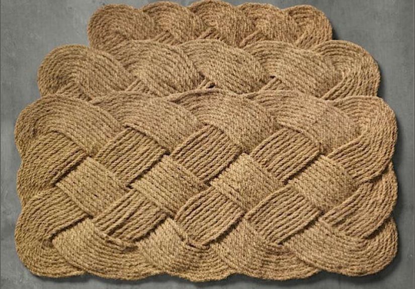 Braided Coir Doormat