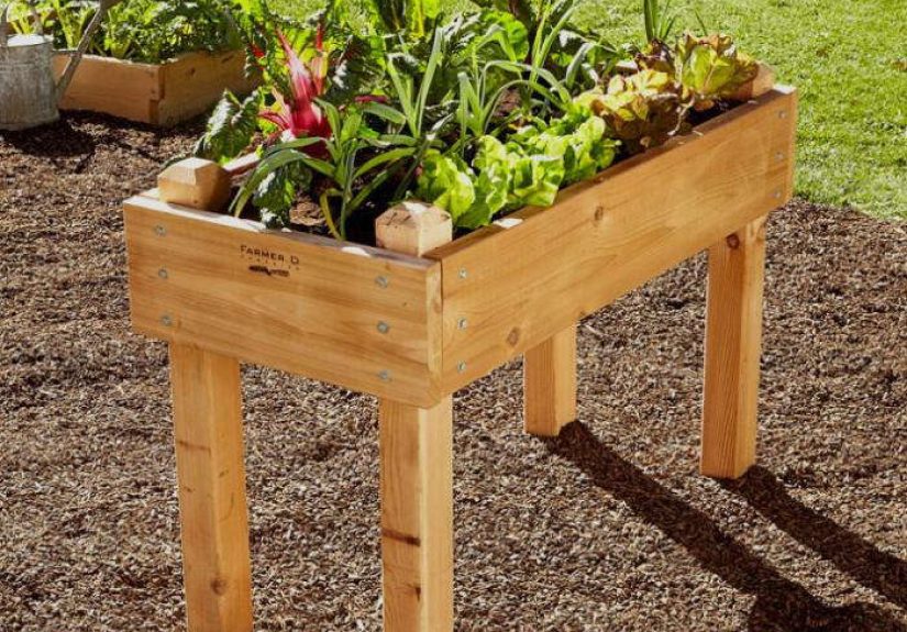 Cedar Bed-on-Legs Kit